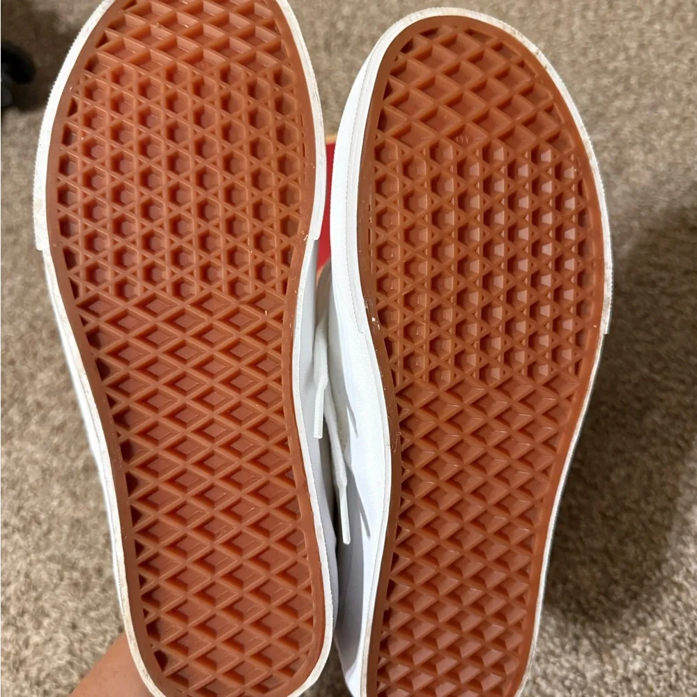 Brand new white Vans - Size 9 1/2 - Picture 6 of 9